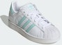 Shop (Women) Adidas Superstar II Sneakers Cloud White/Semi Flash Aqua/Easy Mint JH7060
