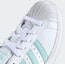 Cheap (Women) Adidas Superstar II Sneakers Cloud White/Semi Flash Aqua/Easy Mint JH7060