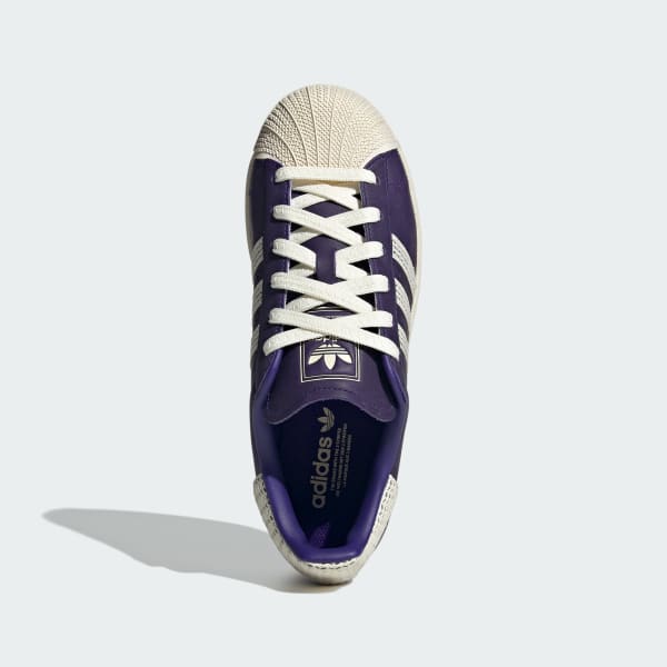 Lookbook (W) Adidas Superstar II 運動鞋 紫色/奶油白/生膠色 JH7100