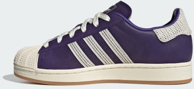 (W) アディダス スーパースター II スニーカー カレッジパープル/クリームホワイト/ガム JH7100 Details for (W) アディダス スーパースター II スニーカー カレッジパープル/クリームホワイト/ガム JH7100