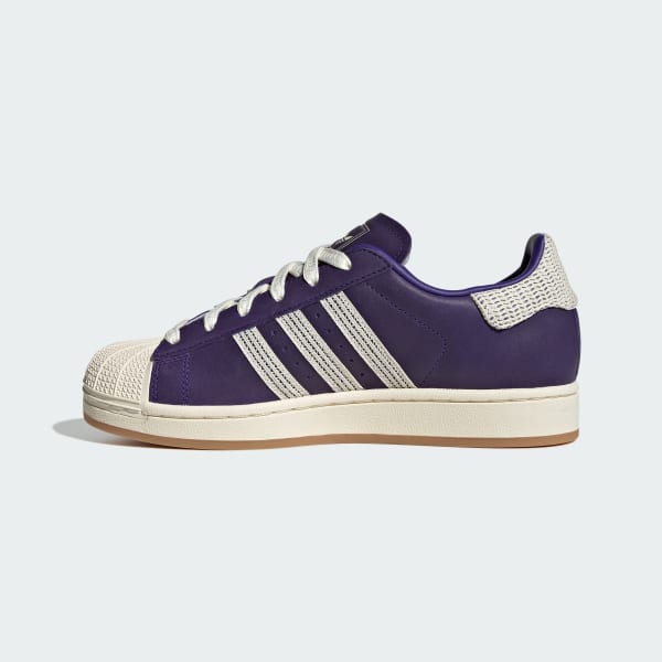 Sizing (W) Adidas Superstar II 運動鞋 紫色/奶油白/生膠色 JH7100