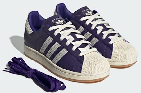 (W) アディダス スーパースター II スニーカー カレッジパープル/クリームホワイト/ガム JH7100 Sizing (W) アディダス スーパースター II スニーカー カレッジパープル/クリームホワイト/ガム JH7100