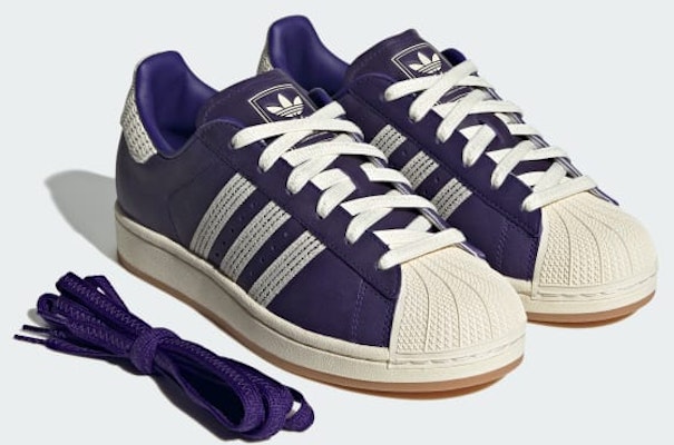 (W) 아디다스 슈퍼스타 II 스니커즈 퍼플/크림화이트/검 솔 JH7100 Sizing (W) 아디다스 슈퍼스타 II 스니커즈 퍼플/크림화이트/검 솔 JH7100