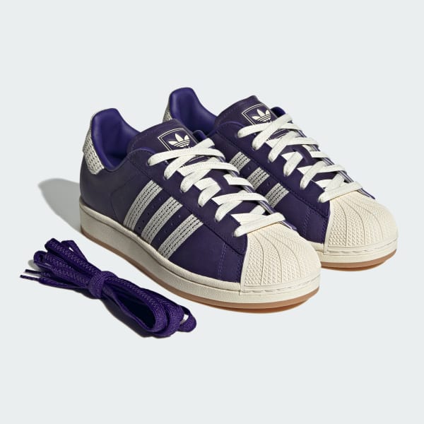 Cheap (W) Adidas Superstar II 運動鞋 紫色/奶油白/生膠色 JH7100