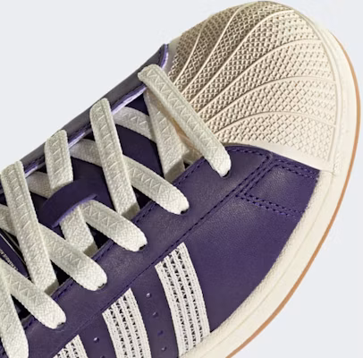 (W) Adidas Superstar II 運動鞋 紫色/奶油白/生膠色 JH7100 2