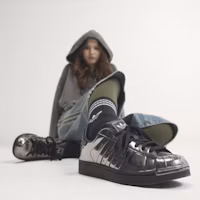 Order (W) adidas Superstar II 黑銀配色運動鞋 Core Black/Core Black/Silver Metallic KJ7128