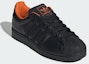 Shop Adidas Superstar II Sneakers Core Black/Core Black/Orange JS2834