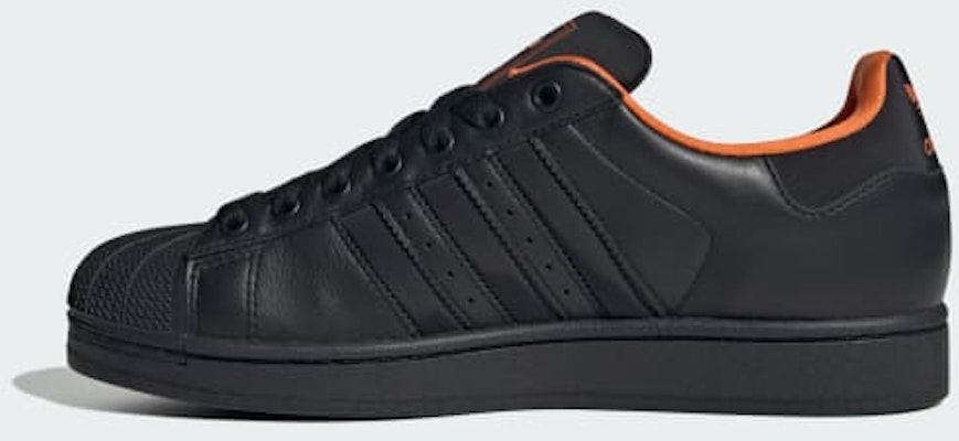 Adidas Superstar II Sneakers Core Black/Core Black/Orange JS2834 Details for Adidas Superstar II Sneakers Core Black/Core Black/Orange JS2834