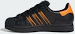 (Women) Adidas Superstar II sneakers Core Black/Crew Orange/Semi Impact Orange JQ6469