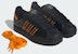 (Women) Adidas Superstar II sneakers Core Black/Crew Orange/Semi Impact Orange JQ6469
