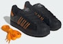 Cheap (Women) Adidas Superstar II sneakers Core Black/Crew Orange/Semi Impact Orange JQ6469