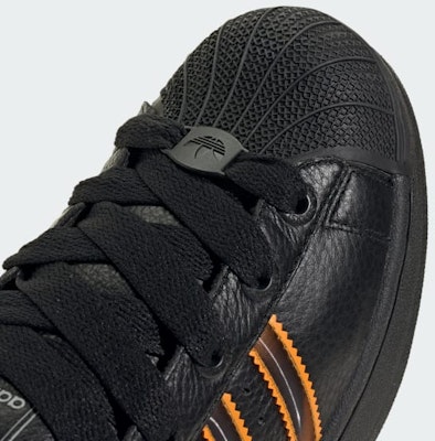 (Women) Adidas Superstar II sneakers Core Black/Crew Orange/Semi Impact Orange JQ6469 1