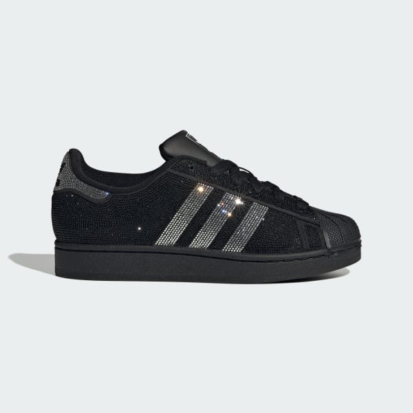 (Women) Adidas Superstar II Sneakers Core Black/Silver Metallic/Off White IH4200