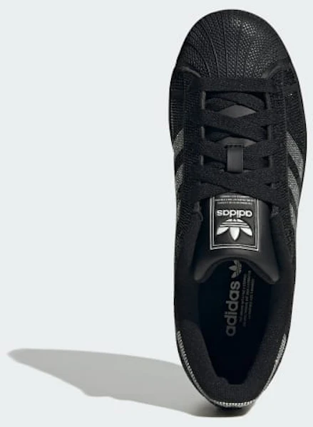 (W) Adidas Superstar II Sneakers Zwart/Zilver Metallic/Wit IH4200 Lookbook (W) Adidas Superstar II Sneakers Zwart/Zilver Metallic/Wit IH4200