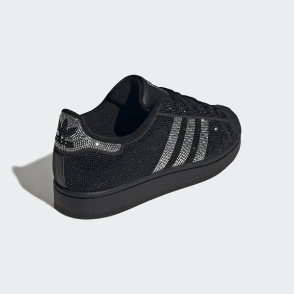 Details for (W) Adidas Superstar II Sneakers Zwart/Zilver Metallic/Wit IH4200