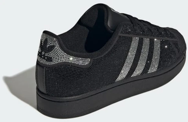 (W) Adidas Superstar II Sneakers Zwart/Zilver Metallic/Wit IH4200 Details for (W) Adidas Superstar II Sneakers Zwart/Zilver Metallic/Wit IH4200