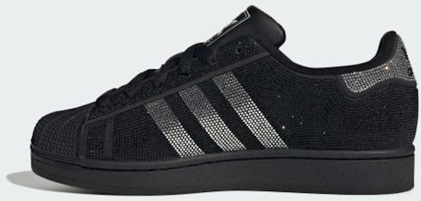(Women) Adidas Superstar II Sneakers Core Black/Silver Metallic/Off White IH4200 Details for (Women) Adidas Superstar II Sneakers Core Black/Silver Metallic/Off White IH4200