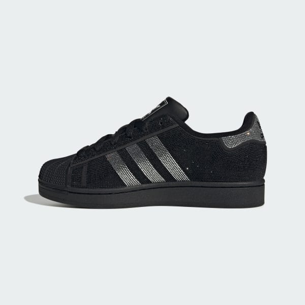 Sizing (W) Adidas Superstar II Sneakers Zwart/Zilver Metallic/Wit IH4200