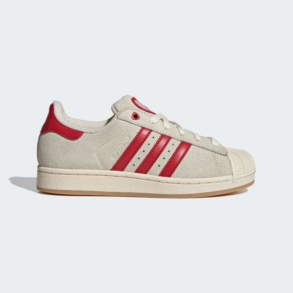 (Women) adidas Superstar II Sneakers Cream White/Better Scarlet/Sandy Pink KH9037