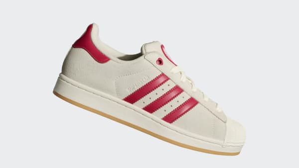 Order (Women) adidas Superstar II Sneakers Cream White/Better Scarlet/Sandy Pink KH9037