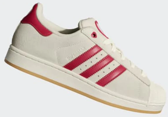(Women) adidas Superstar II Sneakers Cream White/Better Scarlet/Sandy Pink KH9037 Order (Women) adidas Superstar II Sneakers Cream White/Better Scarlet/Sandy Pink KH9037