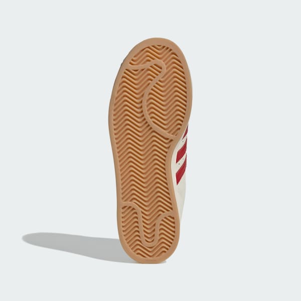 Shop (Women) adidas Superstar II Sneakers Cream White/Better Scarlet/Sandy Pink KH9037