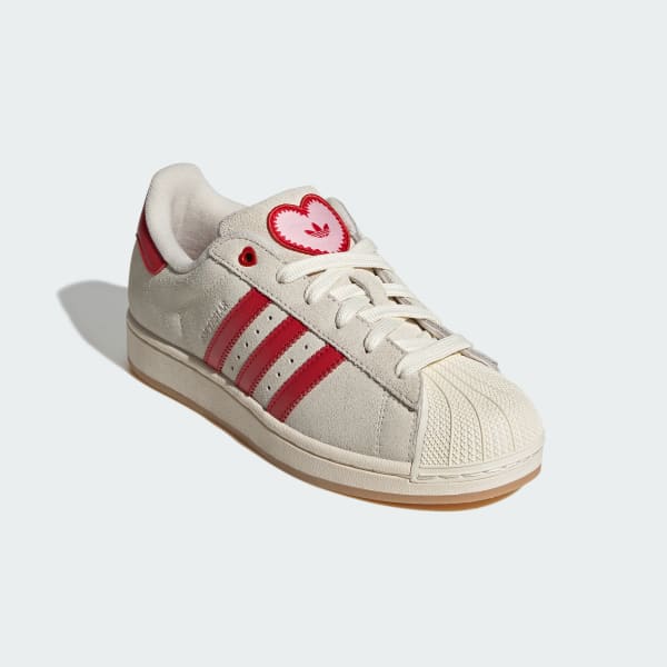 Purchase (Women) adidas Superstar II Sneakers Cream White/Better Scarlet/Sandy Pink KH9037