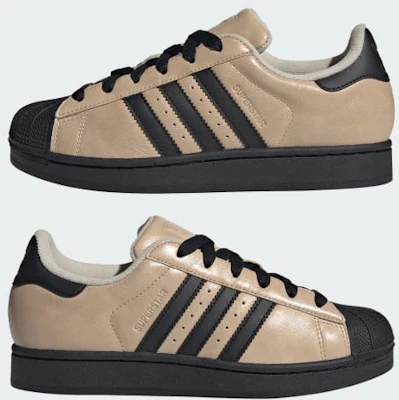 (Women) adidas Superstar II Sneakers Crystal Linen/Core Black/Gold Metallic IH6661 Sizing (Women) adidas Superstar II Sneakers Crystal Linen/Core Black/Gold Metallic IH6661