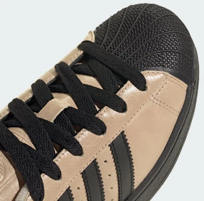 (Women) adidas Superstar II Sneakers Crystal Linen/Core Black/Gold Metallic IH6661 Cheap (Women) adidas Superstar II Sneakers Crystal Linen/Core Black/Gold Metallic IH6661