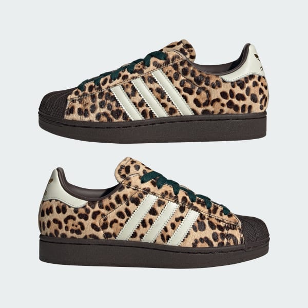 Sizing (W) Adidas Superstar II 運動鞋 深棕/象牙/金屬金 KI4203