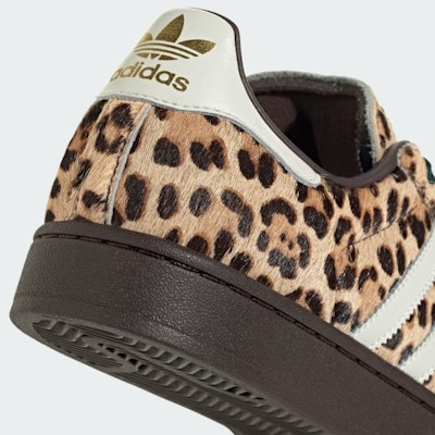 (W) Adidas Superstar II 運動鞋 深棕/象牙/金屬金 KI4203 1