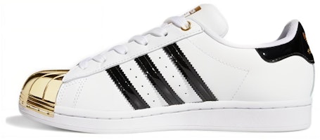 (Women) adidas Superstar Metal Toe 'White Gold Metallic' FV3310 (Women) adidas Superstar Metal Toe 'White Gold Metallic' FV3310