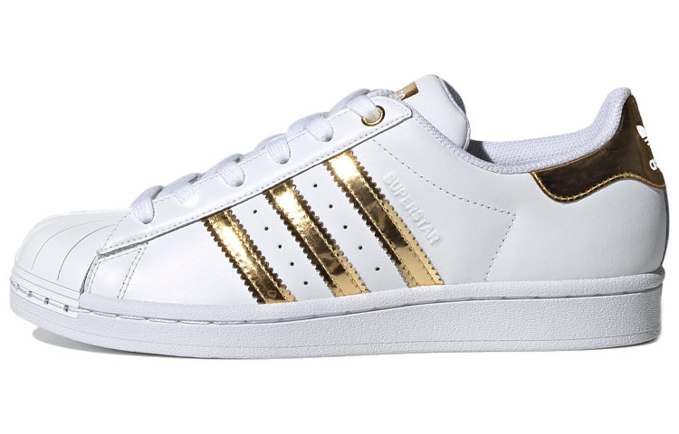 (Women) adidas Superstar Metal Toe 'White Gold Metallic' FV3330
