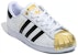 (W) adidas Superstar Metal Toe 'Putih Emas Metalik' FV3310