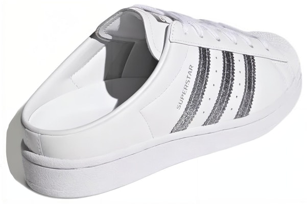 (W) adidas Superstar Mule 'Blanco Plateado Metálico' FZ2260 Shop (W) adidas Superstar Mule 'Blanco Plateado Metálico' FZ2260
