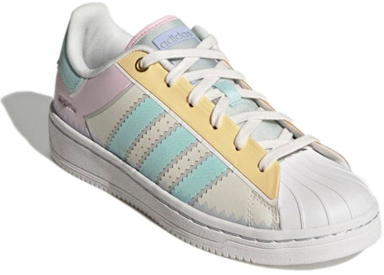 (W) 阿迪达斯 Superstar OT Tech '白色光晕薄荷粉' H05637 Lookbook (W) 阿迪达斯 Superstar OT Tech '白色光晕薄荷粉' H05637