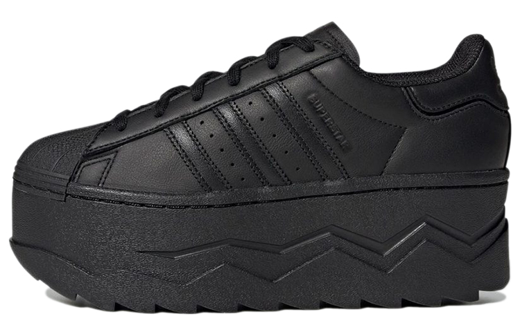 (Women) adidas Superstar Platform 'Black' GZ9126