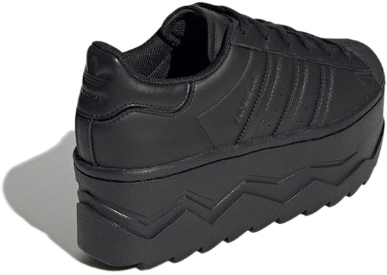 (W) adidas Superstar Platform 'Hitam' GZ9126 Shop (W) adidas Superstar Platform 'Hitam' GZ9126