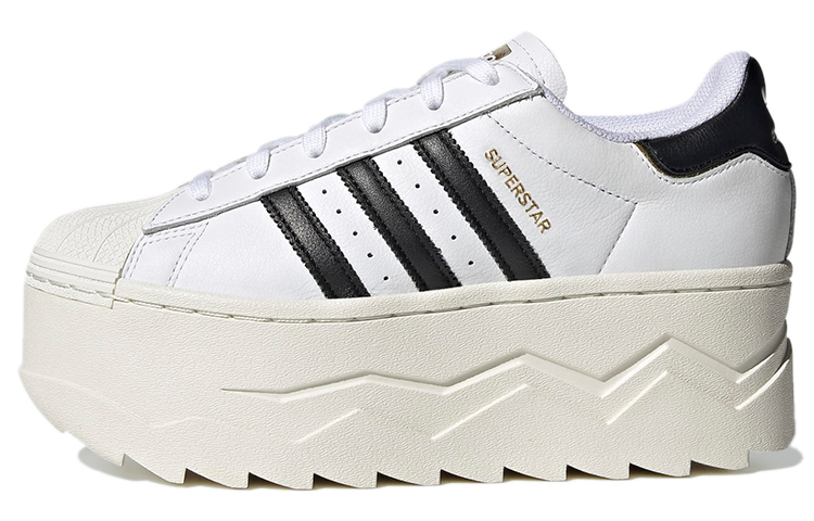 (Women) adidas Superstar Platform 'White Black' H03879
