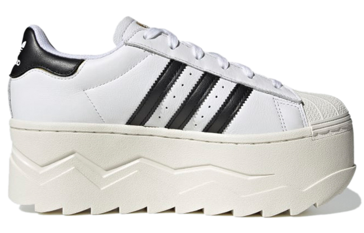 Order (W) adidas Superstar Platform ''Wit Zwart'' H03879