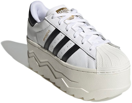 (Women) adidas Superstar Platform 'White Black' H03879 Lookbook (Women) adidas Superstar Platform 'White Black' H03879