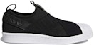 Order (W) adidas Superstar Slip-On 'Core Black' Hitam Kekal CQ2382