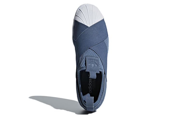 Purchase adidas Originals Superstar Slipon 板鞋 女款 霧霾藍