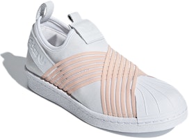 (W) 阿迪达斯 Superstar 套脚鞋 '透明橙' D96704 Lookbook (W) 阿迪达斯 Superstar 套脚鞋 '透明橙' D96704