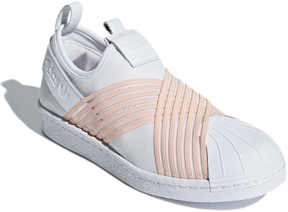 (W) 阿迪达斯 Superstar 套脚鞋 '透明橙' D96704 Lookbook (W) 阿迪达斯 Superstar 套脚鞋 '透明橙' D96704