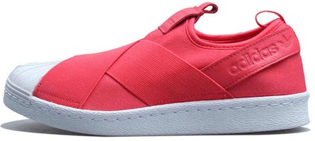 (Women) adidas Superstar Slip On 'Coral Pink' BB2118 (Women) adidas Superstar Slip On 'Coral Pink' BB2118