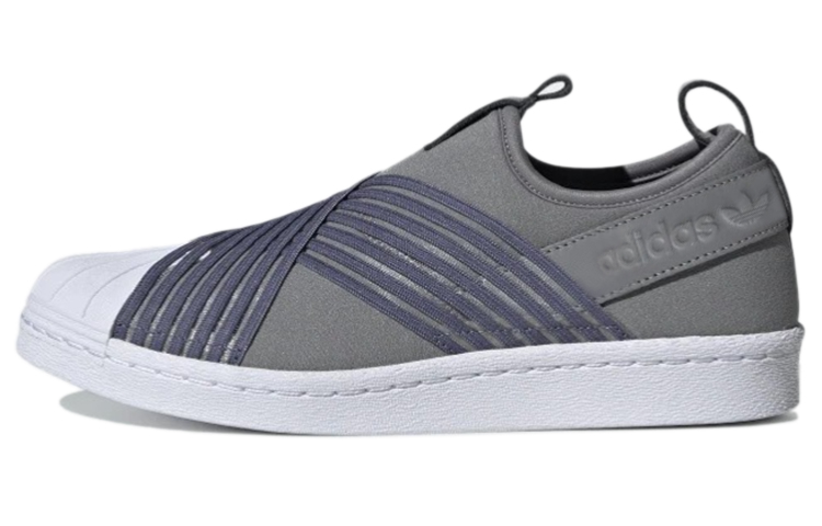 (Women) adidas Superstar Slip On 'Grey Raw Indigo' CG6012