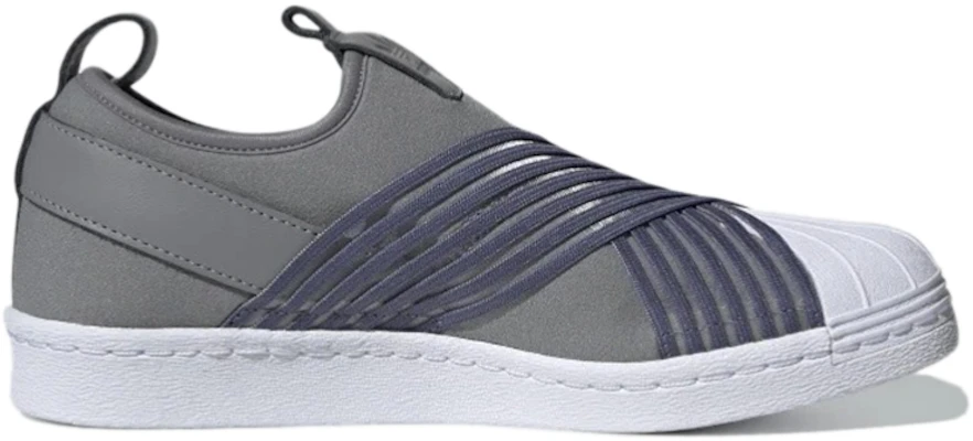 (W) adidas Superstar Slip On ''Grau Raw Indigo'' CG6012 Order (W) adidas Superstar Slip On ''Grau Raw Indigo'' CG6012