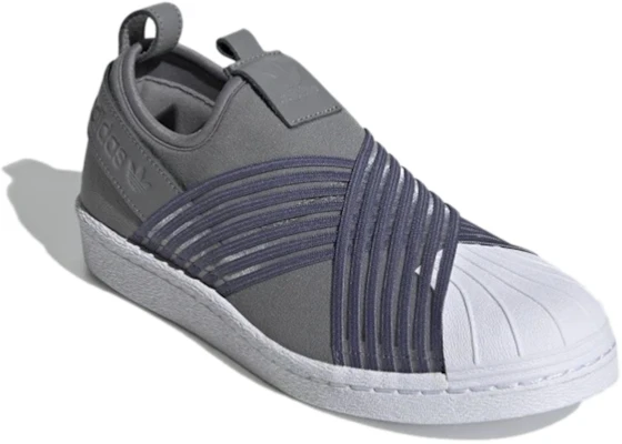 (W) adidas Superstar Slip On ''Grau Raw Indigo'' CG6012 Lookbook (W) adidas Superstar Slip On ''Grau Raw Indigo'' CG6012