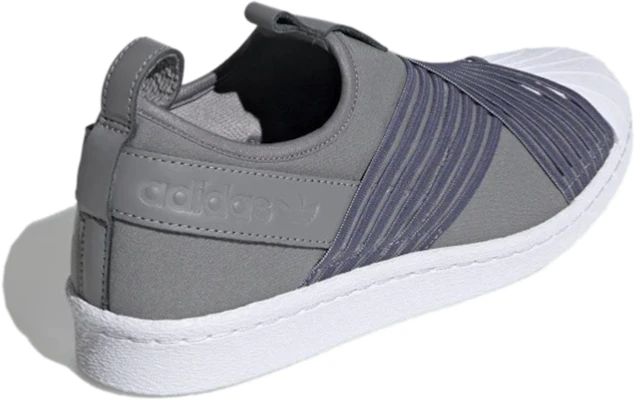(W) adidas Superstar Slip On ''Grau Raw Indigo'' CG6012 Shop (W) adidas Superstar Slip On ''Grau Raw Indigo'' CG6012